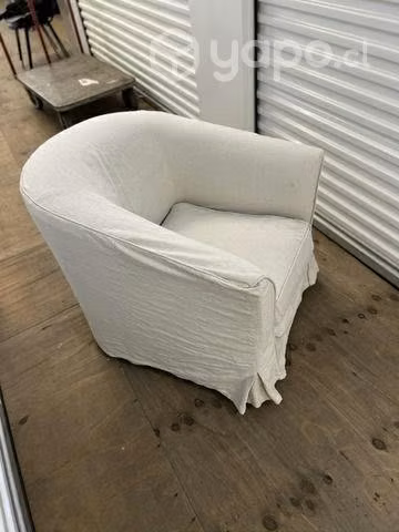 Sitial enfundado en lino NUEVO - Imagen 3