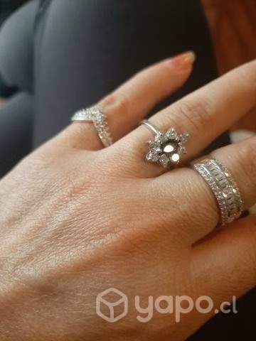 Anillos de plata italiana