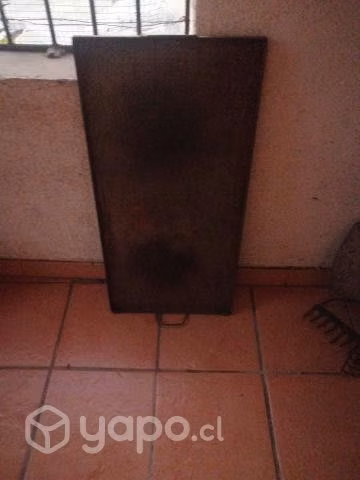 Fogón dos platos con plancha churrasquera - Imagen 2