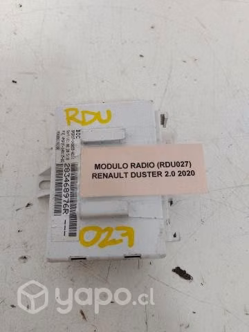 Modulo Radio (RDU027) Renault Duster 2.0 2020