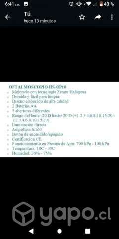 Oftalmoscopio - Imagen 2
