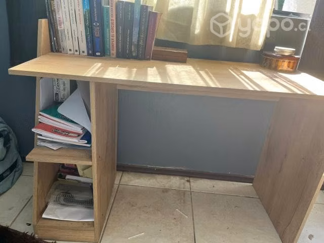 Escritorio con estante natural M+Design - Imagen 5