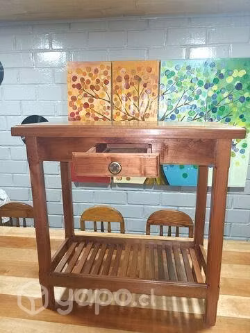 Mesa de arrimo, Roble Pellín - Imagen 3