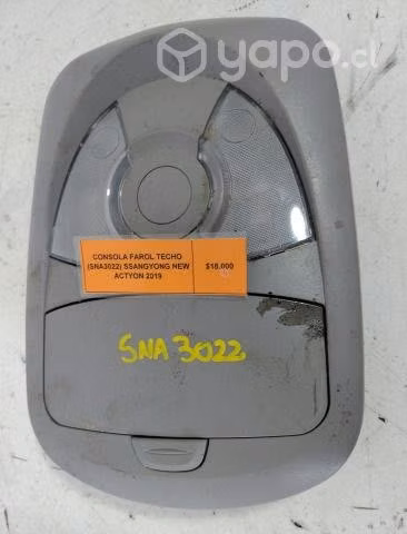 Consola Farol Techo Ssangyong New Actyon 2019