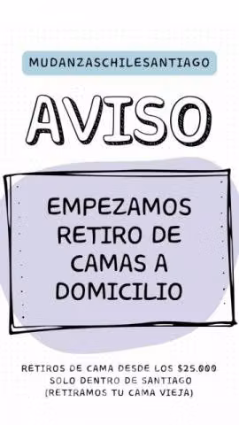 Camas a domicilio