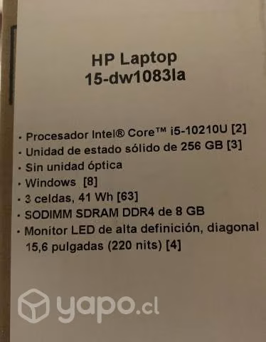 Notebook hp - Imagen 2