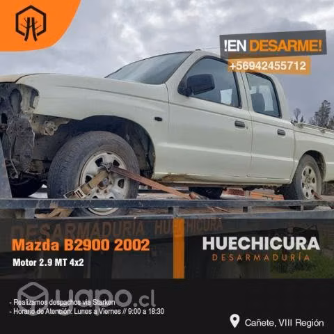 Parasol Mazda b2900 4x2 2.9 2002
