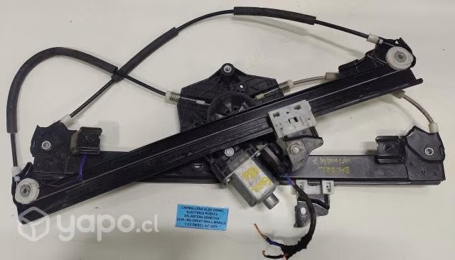 Cremallera Alza Vidrio Eléc Puerta Delan Great Wa