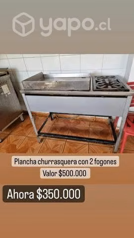 Plancha churrasquera