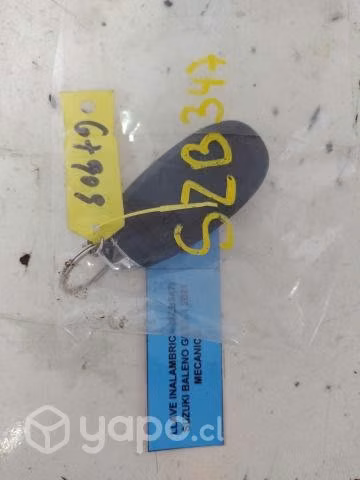 Llave Inalambrica (SZB347) Suzuki Baleno GLS 2021