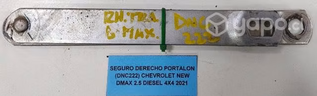 Seguro Derecho Portalón (DNC222) Chevrolet New Dma