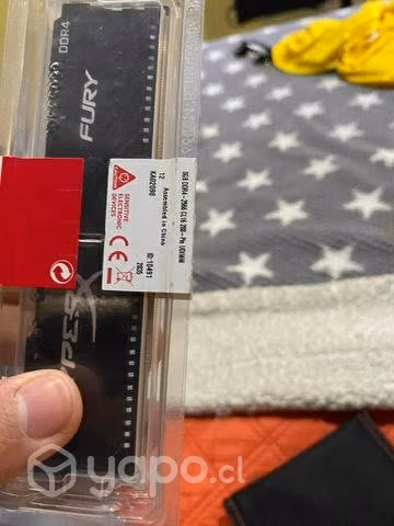 Memoria ram 1 modulo de 8 GB 2666 MHz ddr4 nueva - Imagen 4