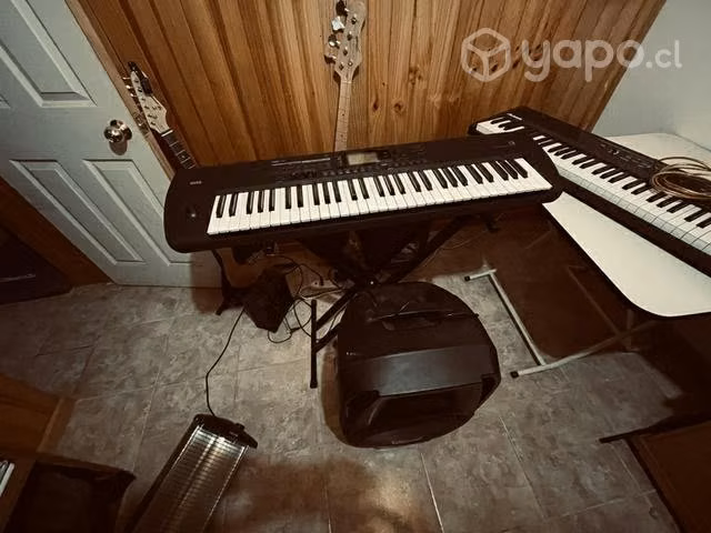 Sintetizador Korg Workstation i3+Piano Digital+Pia