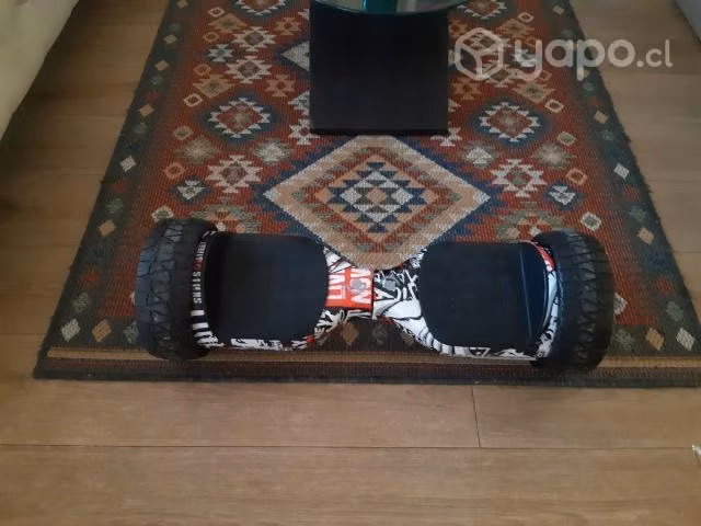 Patineta electrica con parlantes y cargador