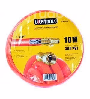 Manguera pvc para compresor 10mx1/4npt - uyustools