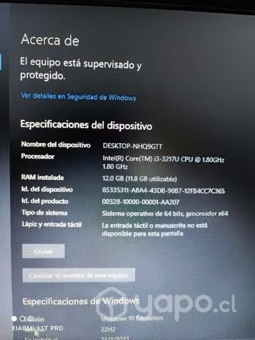 Notebook Lenovo m490S