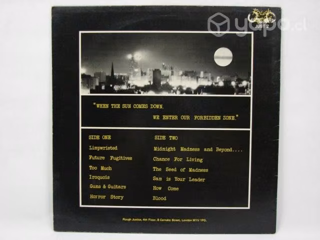 Vinilo Gbh Midnight Madness And Beyond. 1986