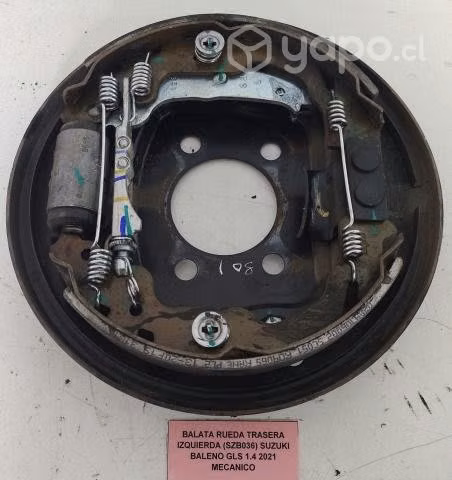 Balata Rueda Tras Izq Suzuki Baleno GLS 2021