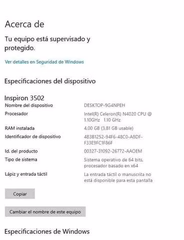 Laptop marca Dell - Imagen 3
