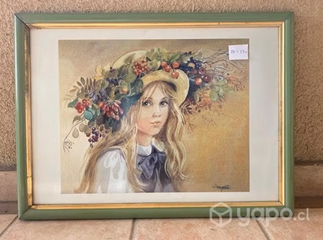 Cuadro Niña - Imagen 1