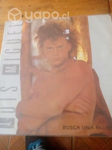 Vinilo Luis Miguel "Busca Una Mujer" 1989