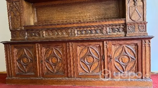 Mueble exhibición más estantes