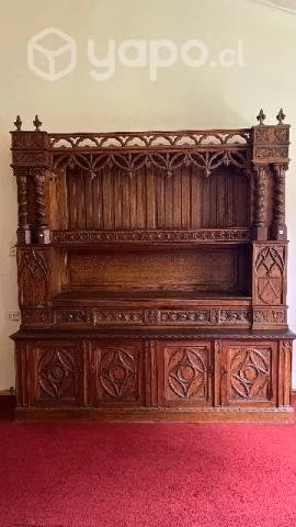 Mueble exhibición más estantes