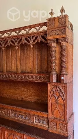 Mueble exhibición más estantes