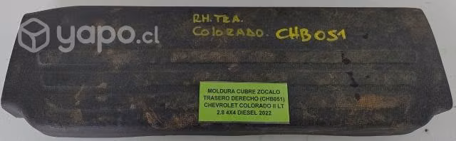 Moldura Cubre Zocalo Tras Der Chv Colorado 2022