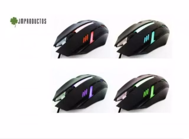 Mouse Gamer Con Luz Led Cambia Color Usb Modelo Q5 - Imagen 2