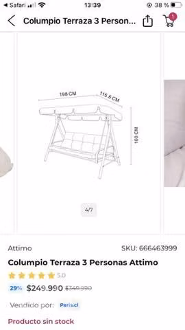 Sillon Columpio