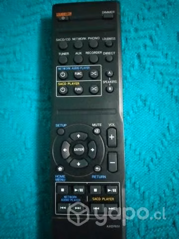 Pioneer control axd7651 receiver a-10 a-20 a-30