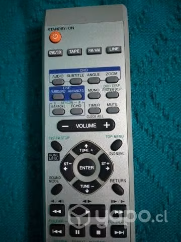 Pioneer control home theater dvd xv-ev31 - xv-ev61