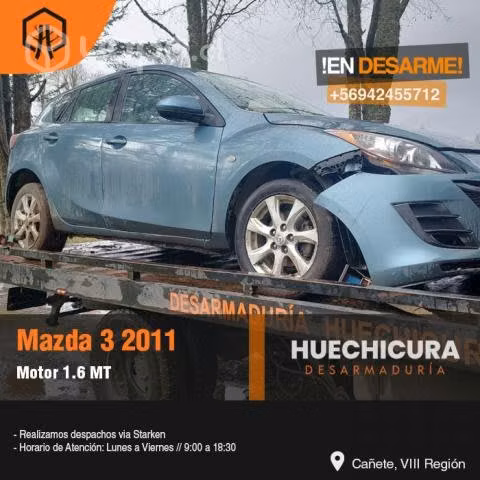 Sinóptico Mazda 3 1.6 2011