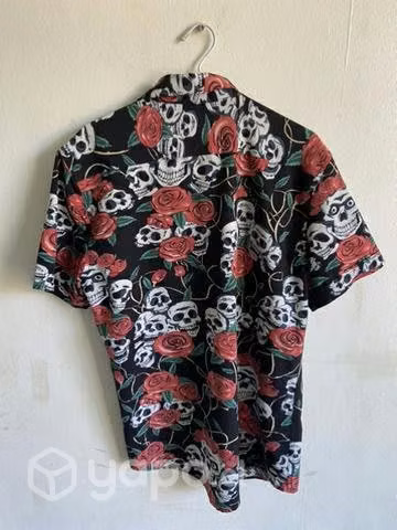 Camisa Calaveras y Rosas - Imagen 3