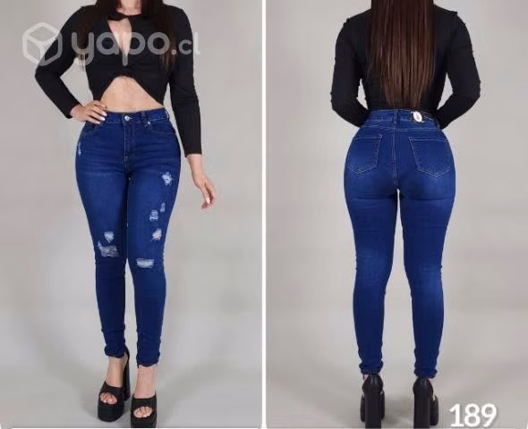 Jeans mezclilla elasticada