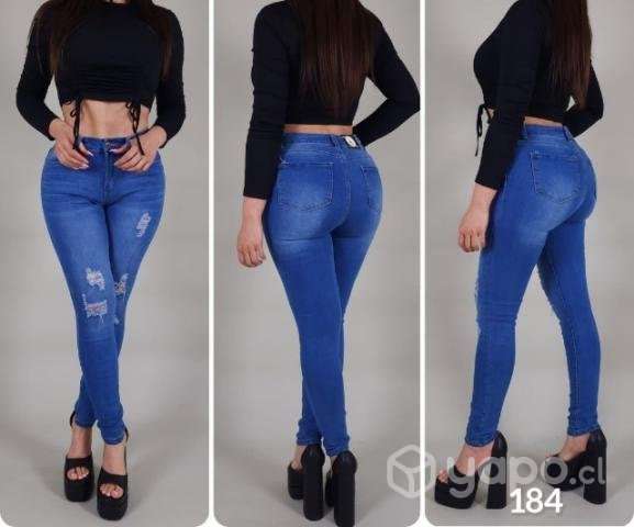 Jeans mezclilla elasticada - Imagen 2