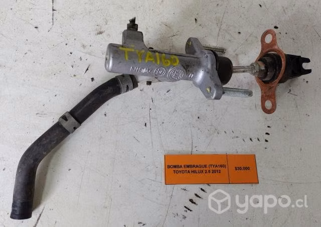 Bomba Embrague (TYA160) Toyota Hilux 2.5 2012