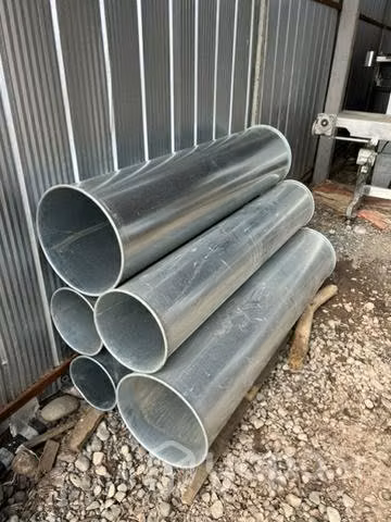Tubos de galvanizado distintos diámetros