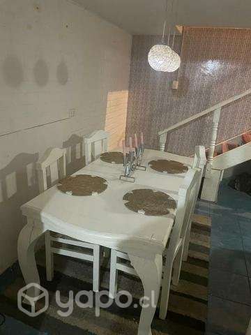 Comedor macizo con 5 sillas - Imagen 2