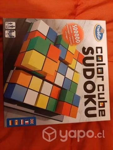 Juego de mesa solitario color cube Sudoku