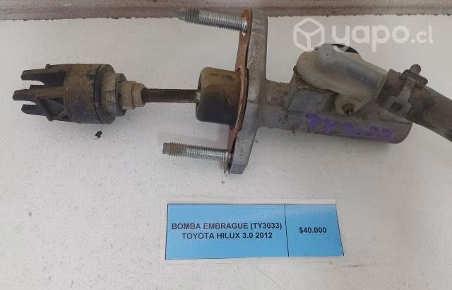 Bomba Embrague (TY3033) Toyota Hilux 3.0 2012