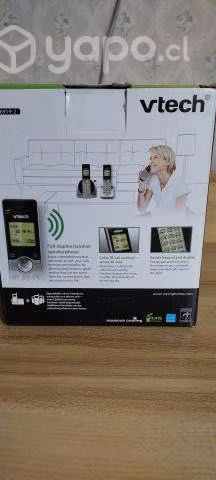 2 telefonos inalambricos con base bateria - Imagen 4