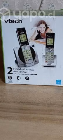 2 telefonos inalambricos con base bateria - Imagen 2
