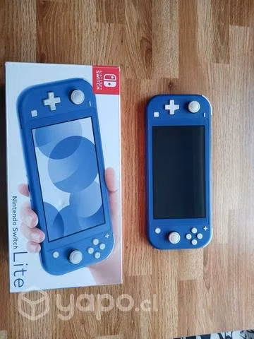 Ninyendo switch lite azul