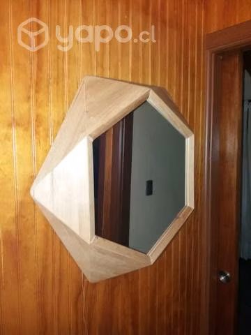 Espejo exagonal - Imagen 3