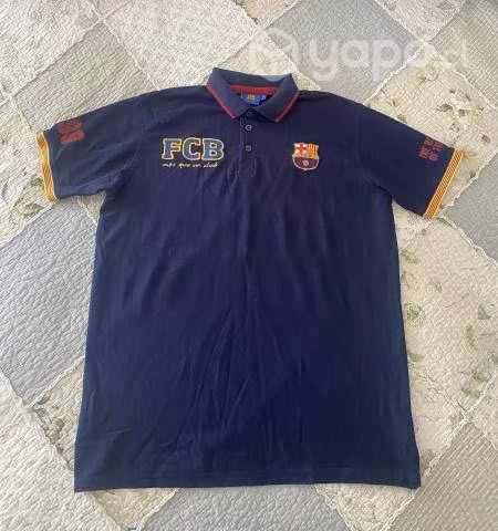 Polera Barcelona Talla M azul