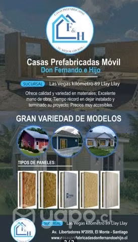Venta de Casas Prefabricadas Móvil