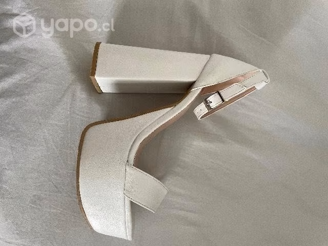 Taco sandalia blanco Boombastik - Imagen 3