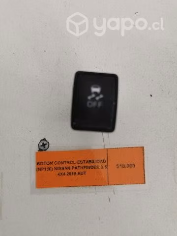 Boton Control Estabilidad Nissan Pathfinder 2019